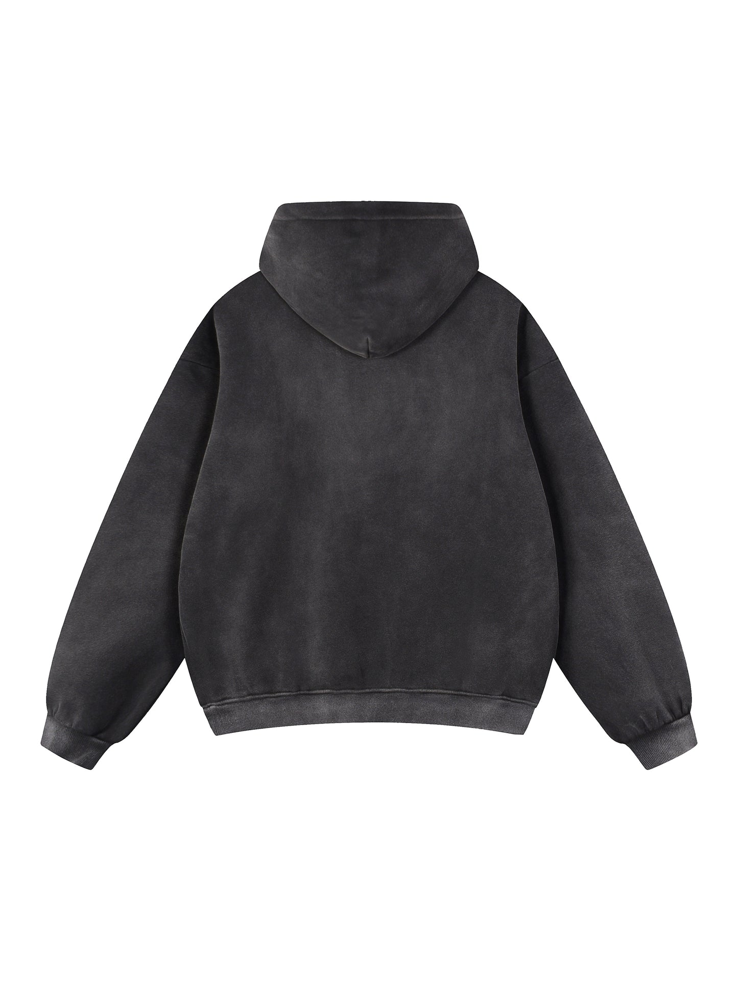 Sun Fade Contrast Tape Fleece Hoodie